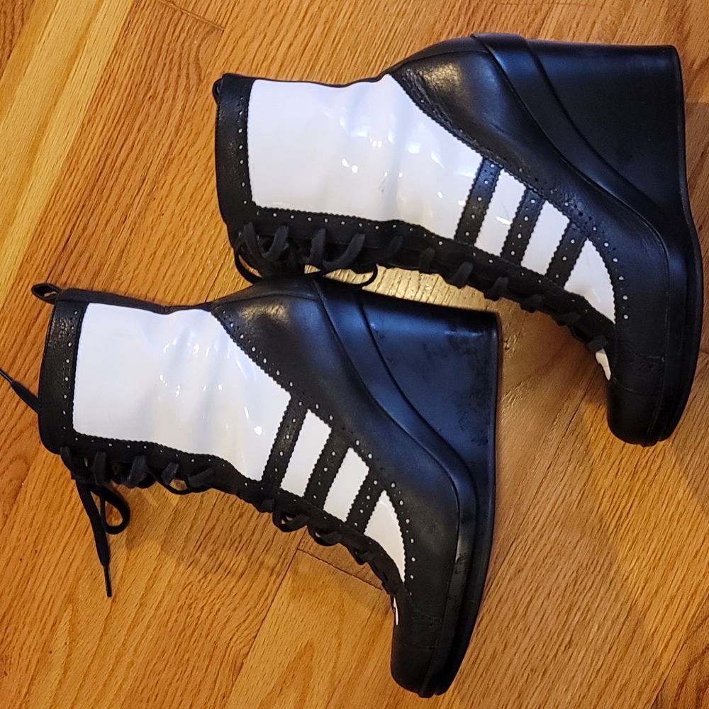 Adidas × Jeremy Scott wedge booties UK6 / US8.5